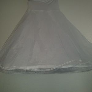 A-line Full Gown Floor-length Bridal Petticoat